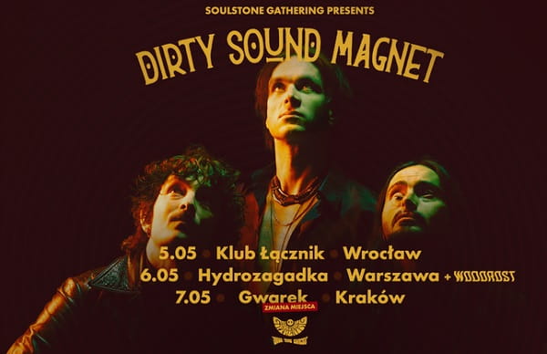 Dirty Sound Magnet - koncerty Polska, maj 2026