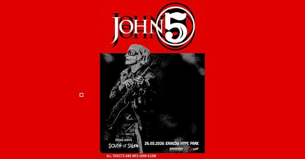 Jhony 5, South Of Salem - koncert Kraków, maj 2025