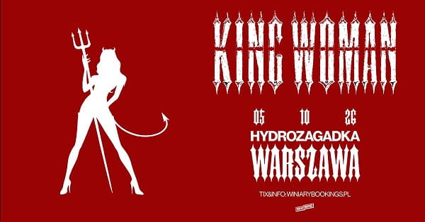 King Woman - koncert Warszawa, październik 2026
