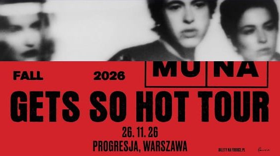Muna - koncert Warszawa, listopad 2026