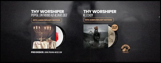 Reedycje albumów Thy Worshiper na winylu