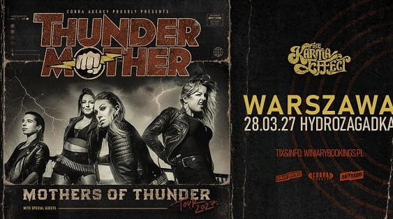 Thundermother, The Karma Effect - koncert Warszawa, marzec 2027