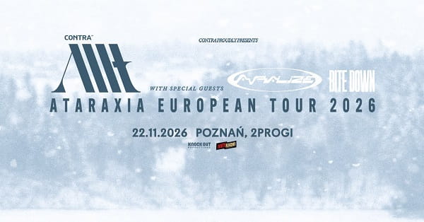 Allt, Alvarize, Bite Down - koncert Poznań, listopad 2026