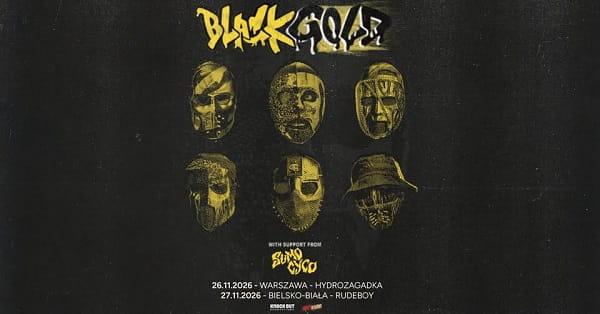 Blackgold, Sumo Cyco - koncerty Polska, listopad 2026