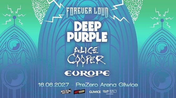 Deep Purple, Alice Cooper, Europe - koncert Gliwice, czerwiec 2027