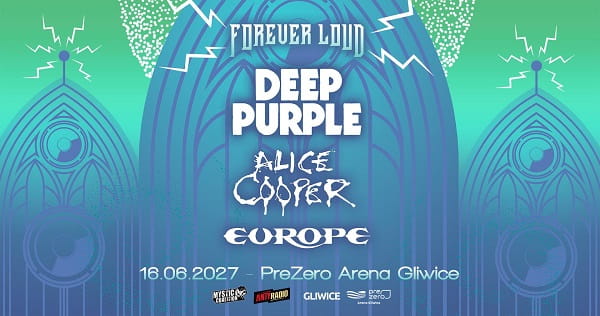 Deep Purple, Alice Cooper, Europe - koncert Gliwice, czerwiec 2027