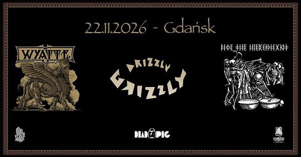 Five The Hierophant, Wyatt E. - koncert Gdańsk, listopad 2026