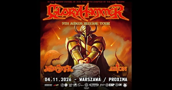 Gloryhammer, Majestica, Arion - koncert Warszawa, listopad 2026