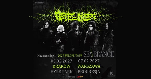 Madmans Esprit - koncerty Polska, luty 2027