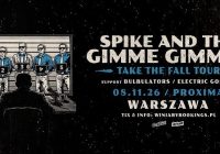 Spike and the Gimme Gimmes, Bulbulators, The Electric Gospel w Warszawie