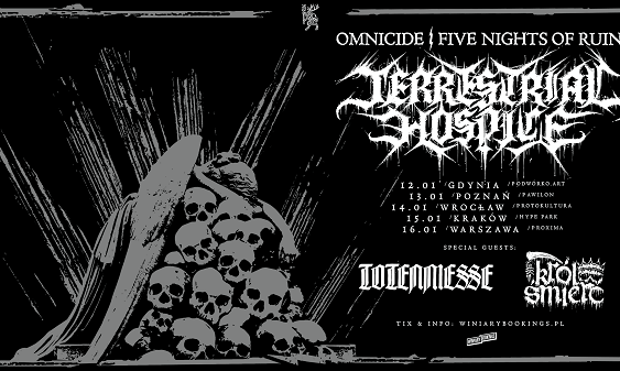 Terrestrial Hospice, Totenmesse, Król Śmierć - trasa styczeń 2027